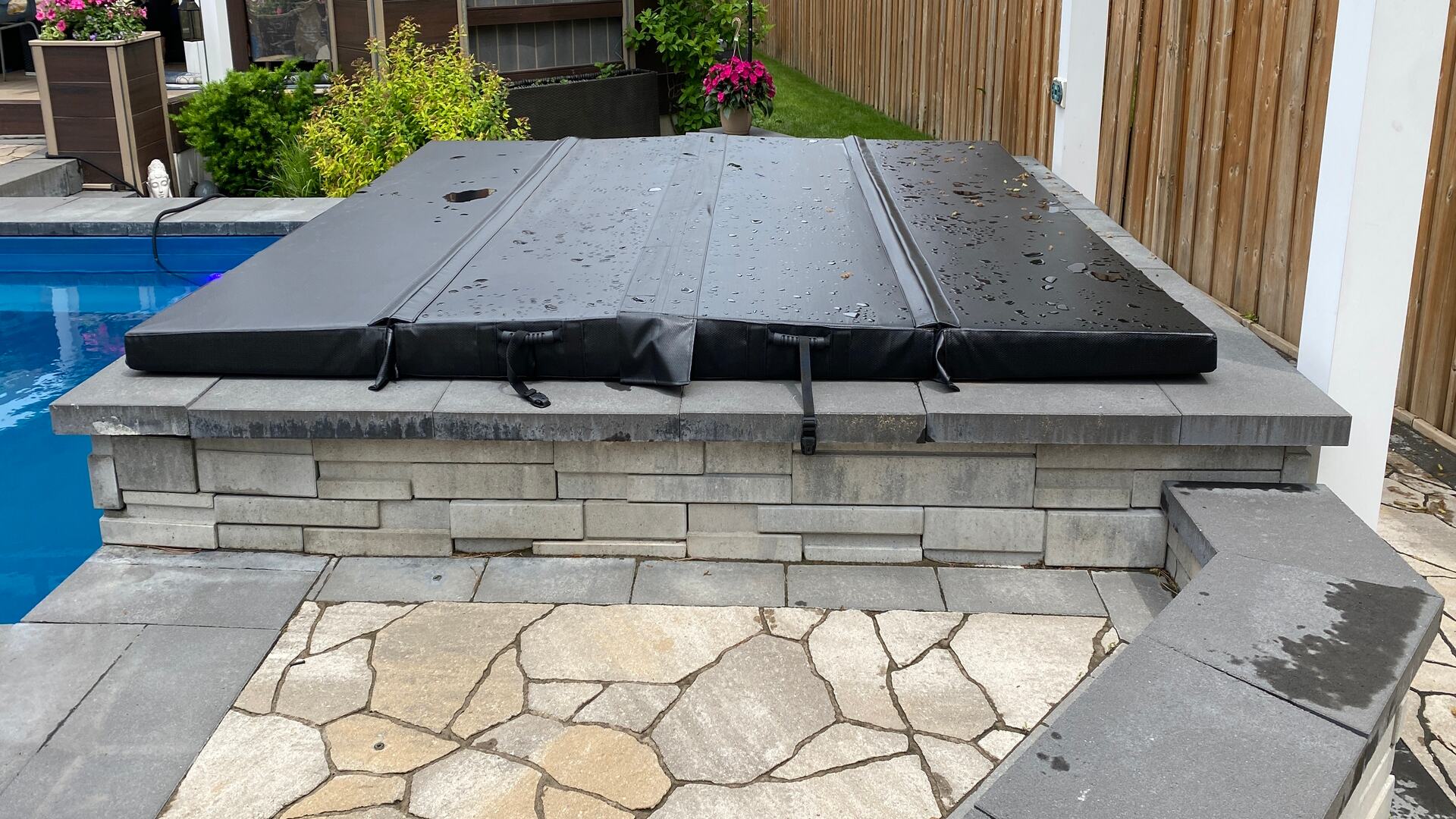supercover custom inground spa cover 2025 toronto canada 120 x 120
