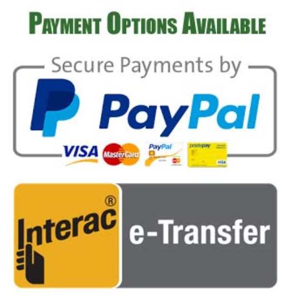 supercover accepts interac etransfer paypal credit card